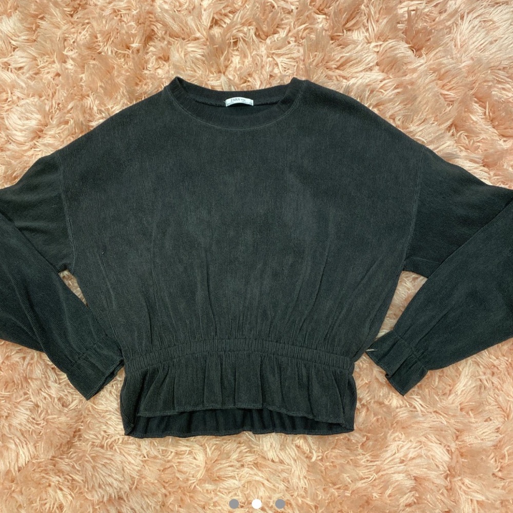 Zara gray top